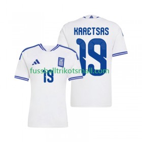 Fußballtrikots Griechenland Konstantinos Karetsas 19 2026 Kurzarm Heimtrikotsatz kaufen